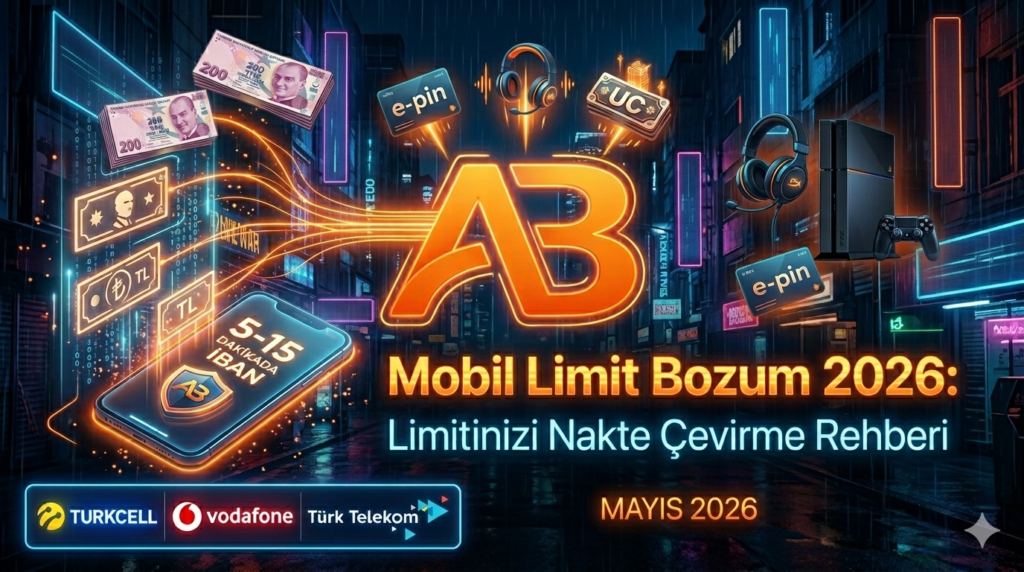 Mobil limit bozum 2026 — Turkcell, Vodafone, Türk Telekom mobil ödeme limitinizi IBAN'a nakit çevirme